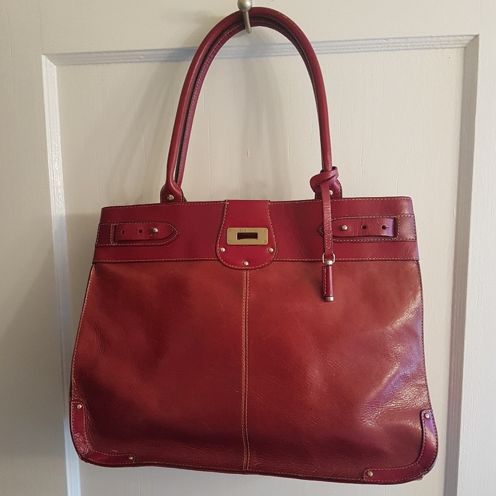 Red Liz Claiborne Shoulder Bag